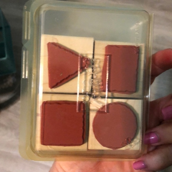 Stampin’ Up Two Stamp Sets Favorite Greetings & Shapes Birthday Anniversary - Picture 4 of 7